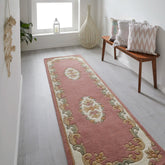 Royal Rose Traditional Hand Tufted Wool Runner Rug - Pendle Village Furniture